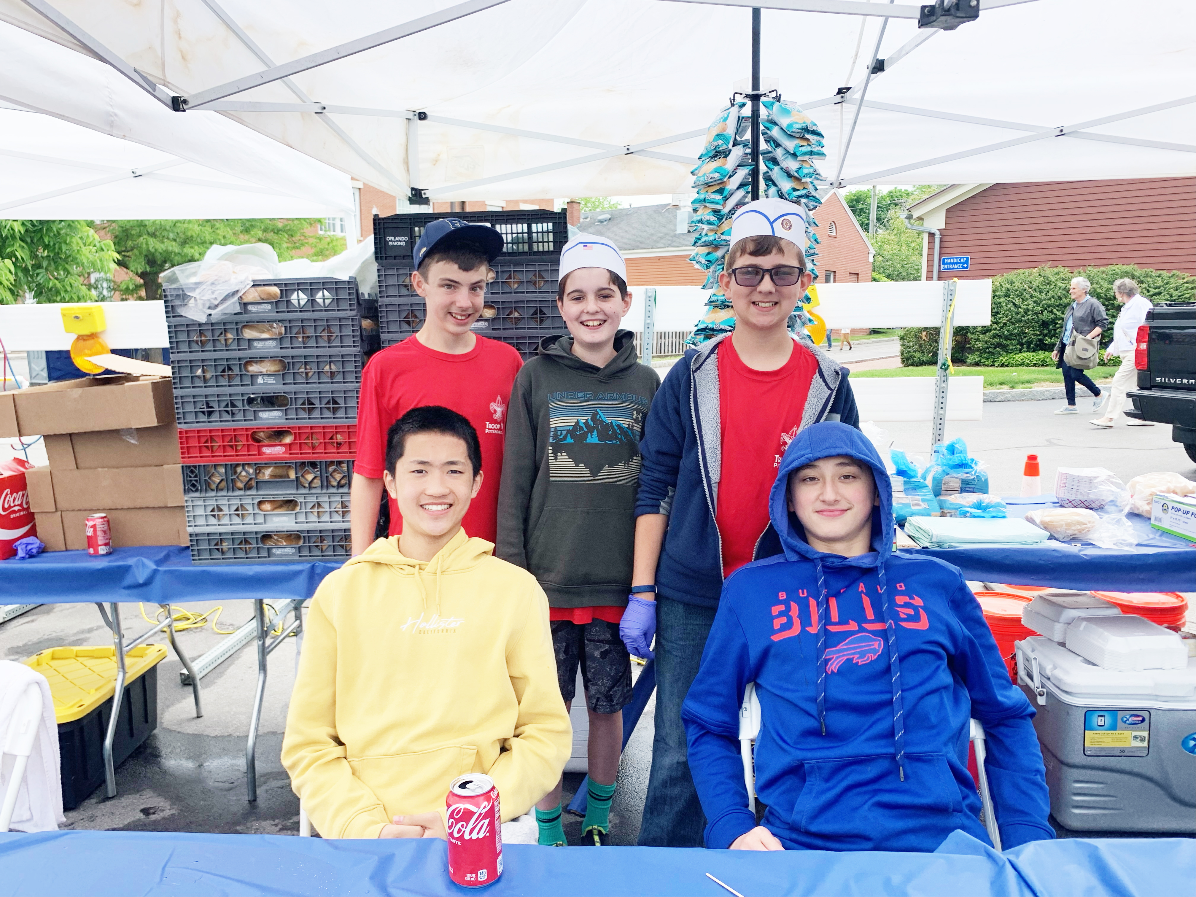 2022 Paddle & Pour volunteers